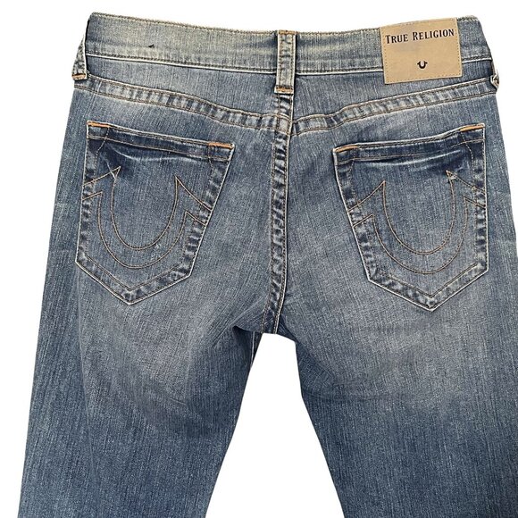 True Religion Women’s Jeans – Size 31 • Y2K Collector • Distressed Skinny Fit - Picture 5 of 8